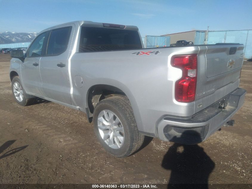 2022 CHEVROLET SILVERADO 1500 CUSTOM VIN: 3GCPDBEK2NG573204
