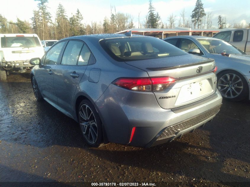 2022 TOYOTA COROLLA XSE/APEX XSE VIN: JTDT4MCE9NJ092274