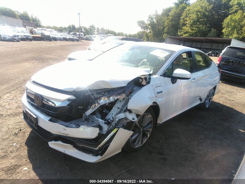 2021 HONDA CLARITY PLUG-IN HYBRID TOURING VIN: JHMZC5F3XMC001320