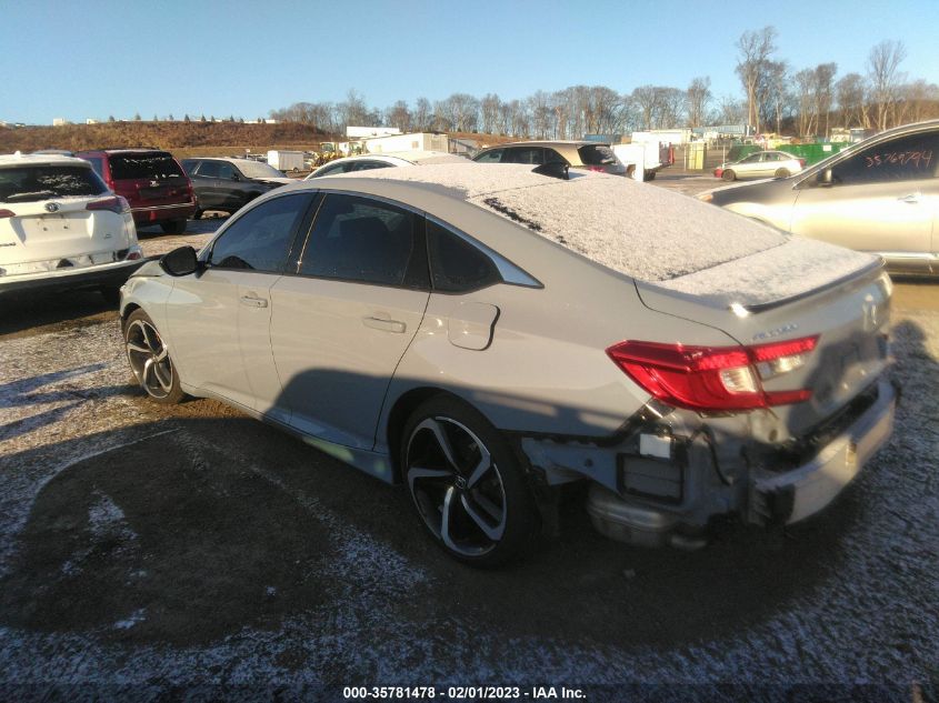 2021 HONDA ACCORD SEDAN SPORT VIN: 1HGCV2F3XMA005817