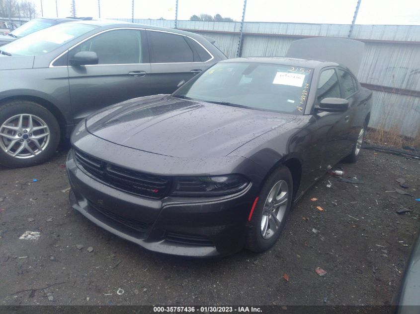 2022 DODGE CHARGER SXT VIN: 2C3CDXBG6NH145247