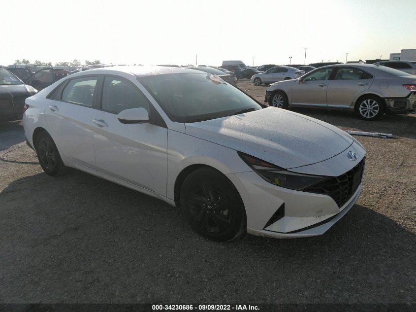 2022 HYUNDAI ELANTRA SEL VIN: 5NPLM4AG3NH070879