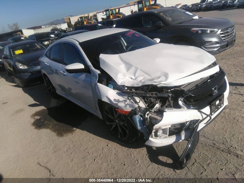2020 HONDA CIVIC SEDAN SPORT VIN: 19XFC2F86LE209376