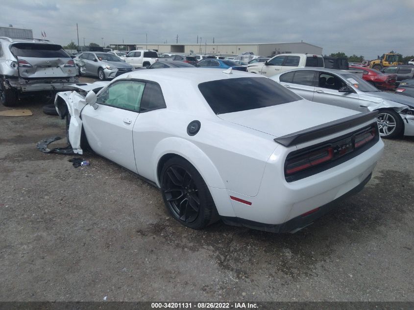 2021 DODGE CHALLENGER R/T SCAT PACK WIDEBODY VIN: 2C3CDZFJ2MH659189