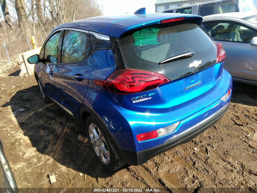 2020 CHEVROLET BOLT EV LT VIN: 1G1FW6S0XL4145254