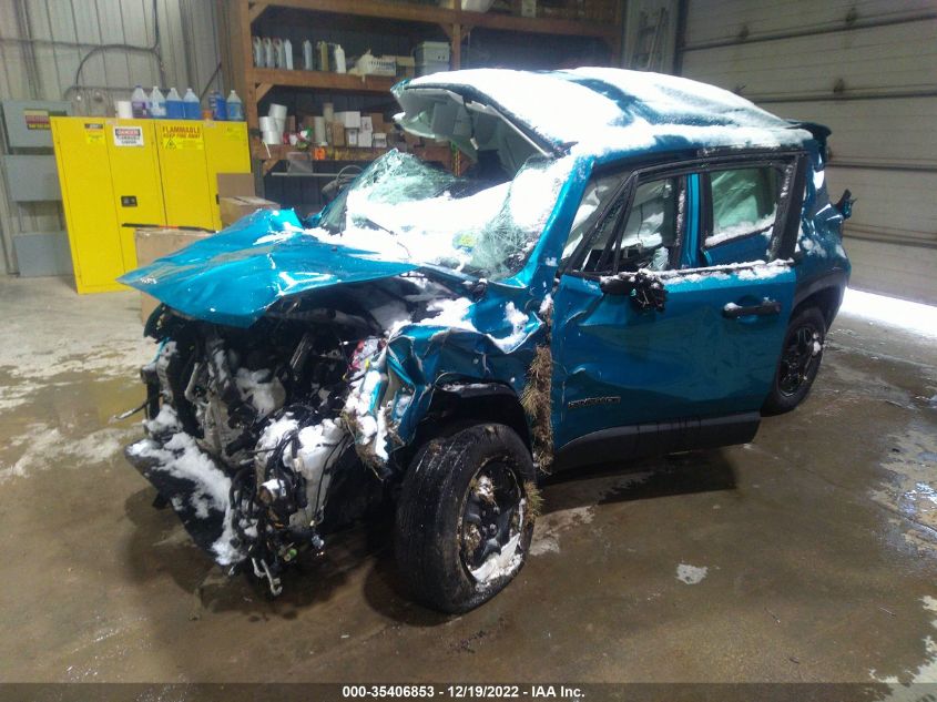 2021 JEEP RENEGADE SPORT VIN: ZACNJDAB5MPM12678