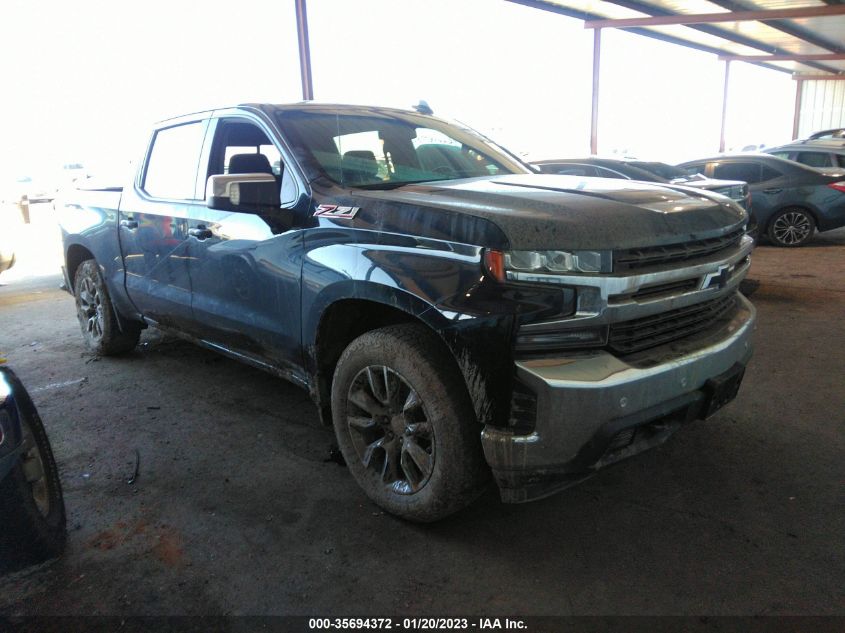 2021 CHEVROLET SILVERADO 1500 LT VIN: 3GCUYDEDXMG319789