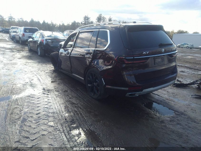2023 BMW X7 XDRIVE40I VIN: 5UX23EM03P9P72164