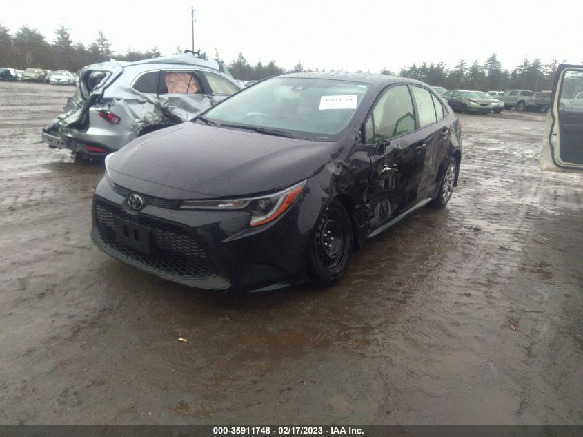 2022 TOYOTA COROLLA LE VIN: JTDEPMAE8NJ228882