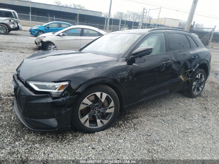 2022 AUDI E-TRON PREMIUM VIN: WA1AAAGE7NB004836