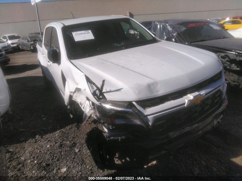 2021 CHEVROLET COLORADO 2WD WORK TRUCK VIN: 1GCGSBEN5M1154678