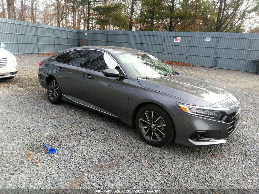 2022 HONDA ACCORD SEDAN EX-L VIN: 1HGCV1F56NA060343