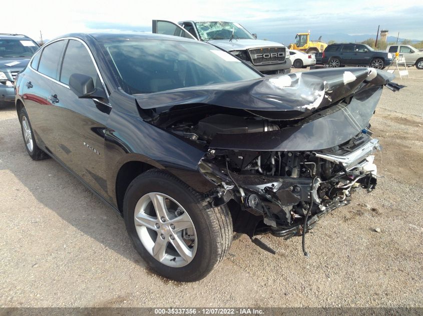 2022 CHEVROLET MALIBU LS VIN: 1G1ZB5STXNF211547