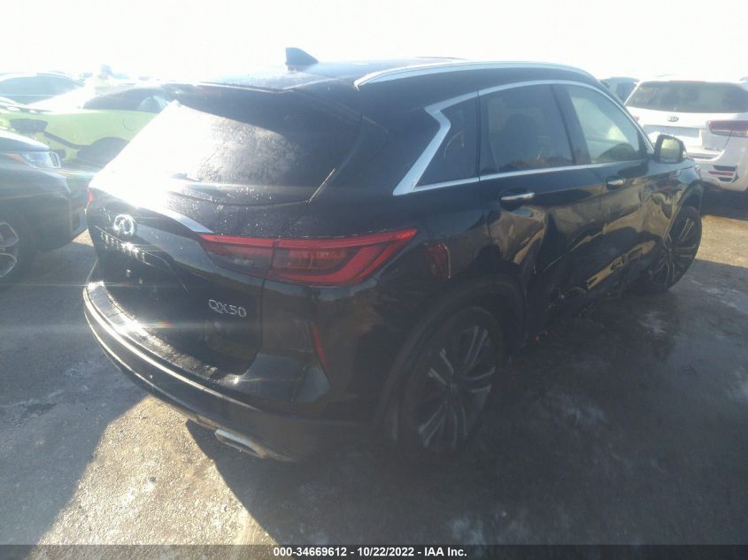 2021 INFINITI QX50 LUXE VIN: 3PCAJ5BA6MF106173