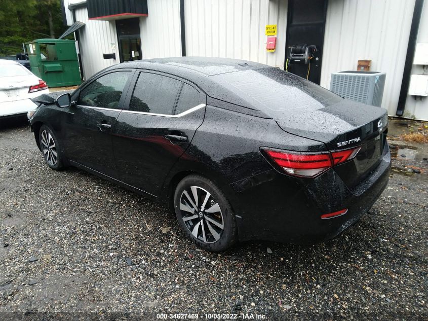 2022 NISSAN SENTRA SV VIN: 3N1AB8CV8NY261932