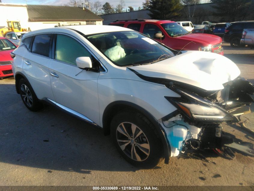 2022 NISSAN MURANO S VIN: 5N1AZ2AS8NC107675