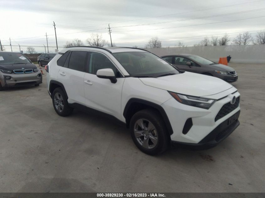 2022 TOYOTA RAV4 HYBRID XLE VIN: JTMRWRFV8ND137720