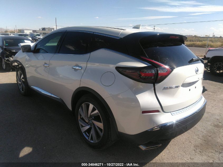 2021 NISSAN MURANO SL VIN: 5N1AZ2CJ3MC143664