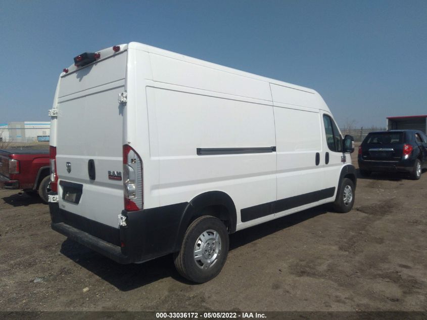 2021 RAM PROMASTER CARGO VAN VIN: 3C6MRVHG2ME525717