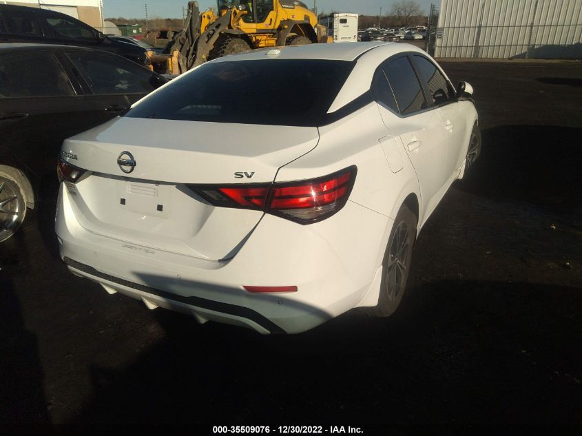 2021 NISSAN SENTRA SV VIN: 3N1AB8CV2MY289949