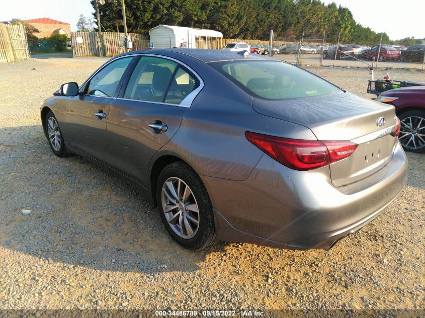 2021 INFINITI Q50 3.0T PURE VIN: JN1EV7AP7MM700062