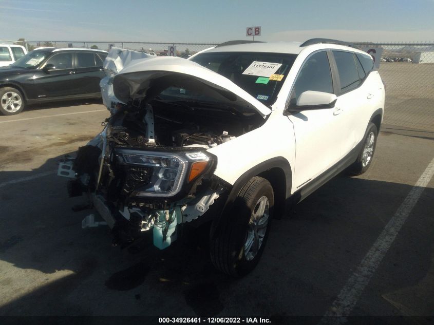 2022 GMC TERRAIN SLE VIN: 3GKALMEV6NL277175