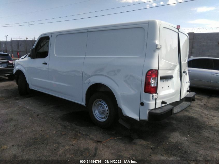 2020 NISSAN NV CARGO S VIN: 1N6BF0KM7LN809555