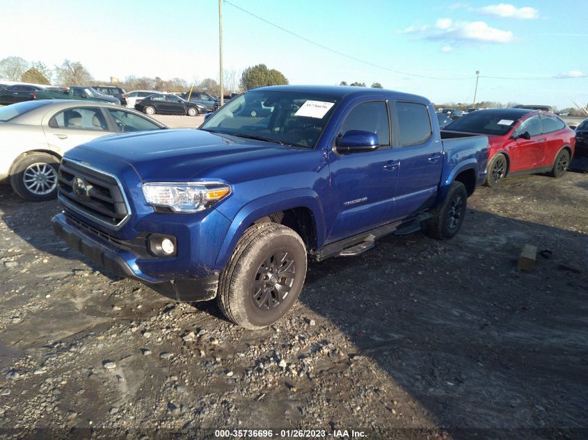 2022 TOYOTA TACOMA 2WD SR5/TRD SPORT VIN: 3TMAZ5CN0NM189798