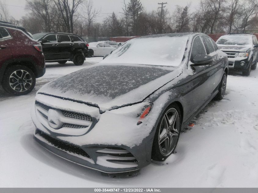 2021 MERCEDES-BENZ C-CLASS C 300 VIN: W1KWF8EB4MR652094