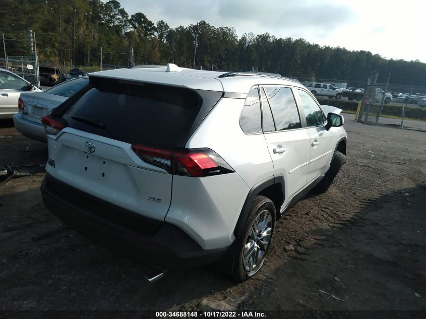 2022 TOYOTA RAV4 XLE PREMIUM VIN: 2T3C1RFV4NW203249