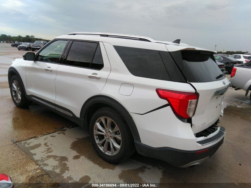 2021 FORD EXPLORER LIMITED VIN: 1FMSK7FH5MGA85516