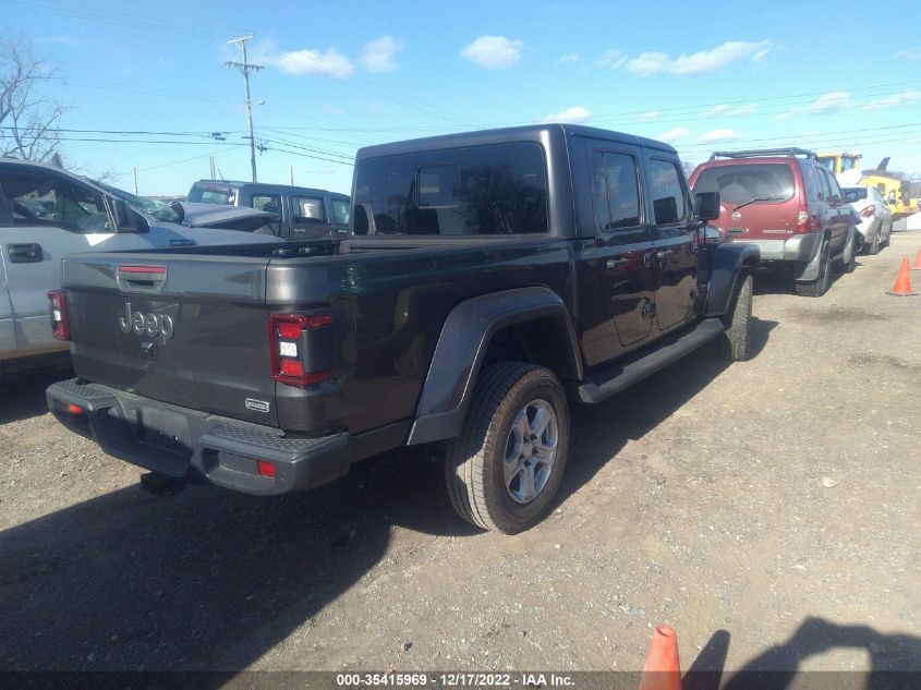 2020 JEEP GLADIATOR OVERLAND VIN: 1C6HJTFG2LL196636