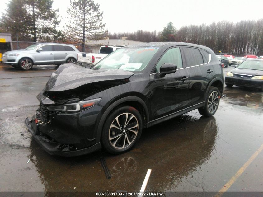 2022 MAZDA CX-5 2.5 S PREMIUM PACKAGE VIN: JM3KFBDM5N0556383