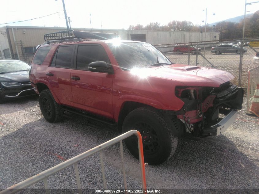 2021 TOYOTA 4RUNNER VENTURE VIN: JTEHU5JRXM5961971