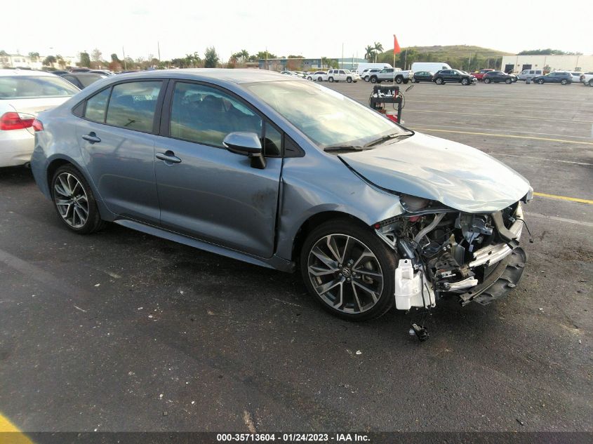 2022 TOYOTA COROLLA SE/SE NIGHTSHADE/APEX SE VIN: 5YFS4MCEXNP102821