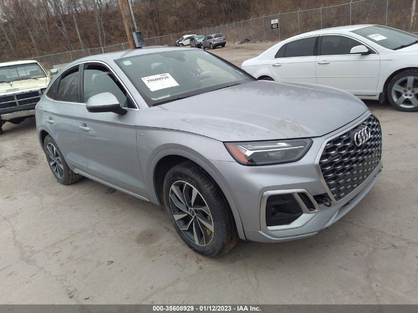 2022 AUDI Q5 SPORTBACK S LINE PREMIUM VIN: WA14AAFY8N2090831