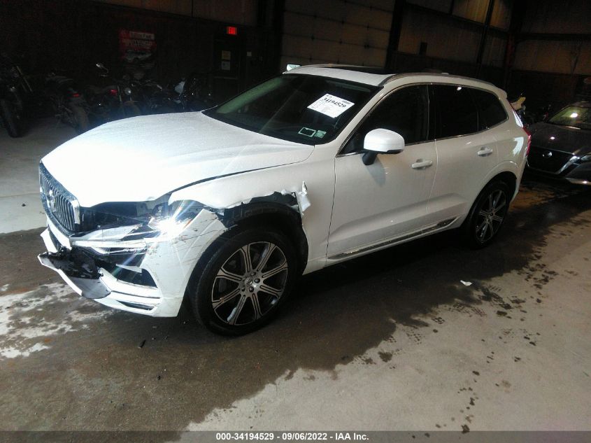 2021 VOLVO XC60 INSCRIPTION VIN: YV4A22RL9M1732504