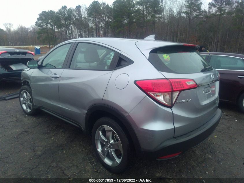 2021 HONDA HR-V LX VIN: 3CZRU5H37MM730329
