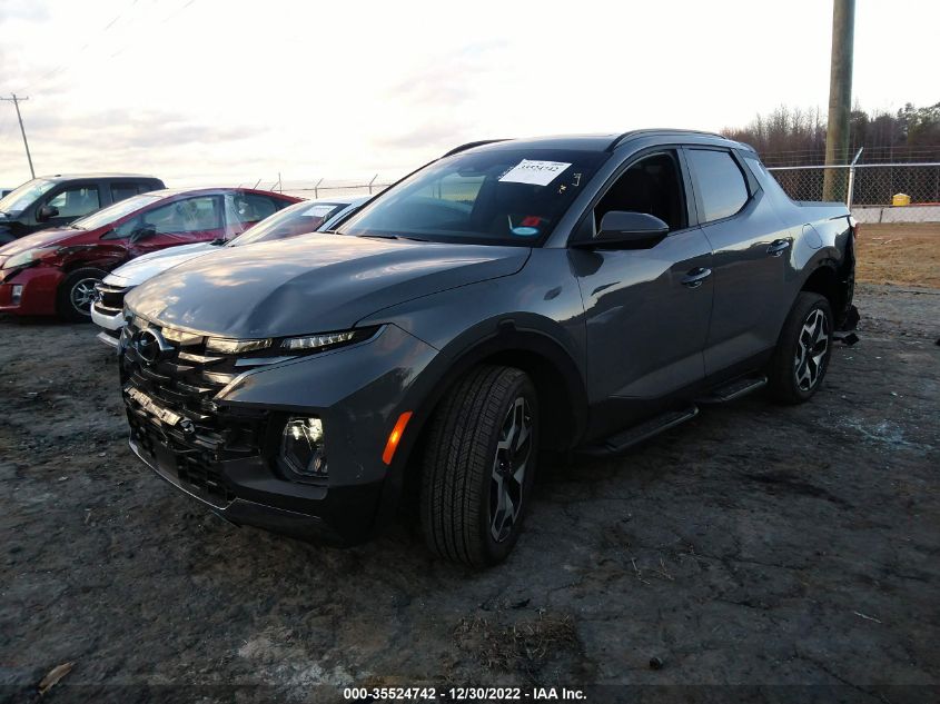 2022 HYUNDAI SANTA CRUZ LIMITED VIN: 5NTJEDAF9NH031002