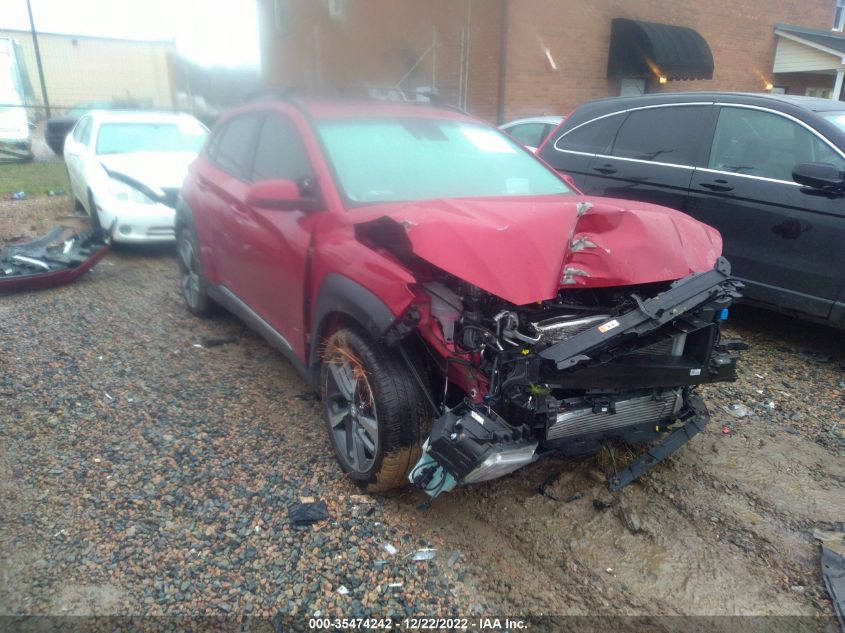 2021 HYUNDAI KONA ULTIMATE VIN: KM8K53A57MU692838