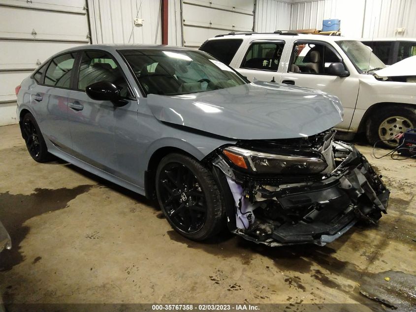 2022 HONDA CIVIC SEDAN SPORT VIN: 2HGFE2F50NH593857