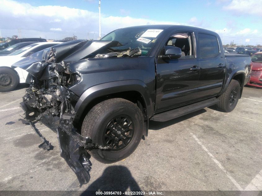 2022 TOYOTA TACOMA 4WD SR/SR5/TRD SPORT VIN: 3TMCZ5AN7NM456477