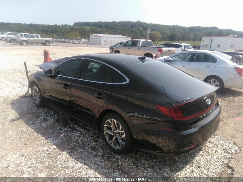 2022 HYUNDAI SONATA SEL VIN: KMHL64JAXNA218826