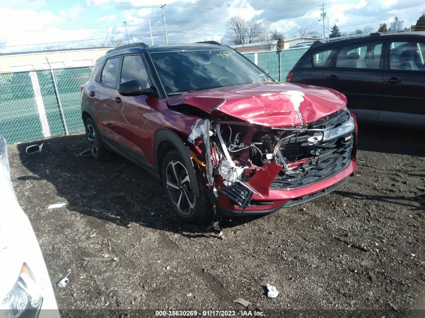 2021 CHEVROLET TRAILBLAZER RS VIN: KL79MTSL9MB146845