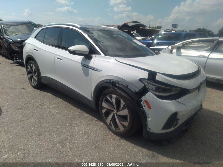 2021 VOLKSWAGEN ID.4 PRO S VIN: WVGKMPE27MP058972