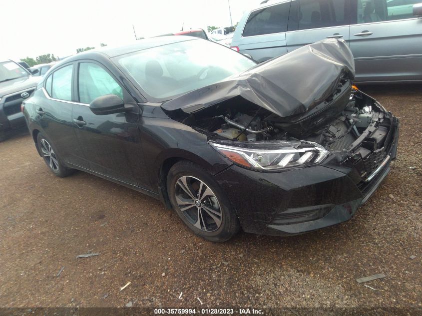 2022 NISSAN SENTRA SV VIN: 3N1AB8CV1NY289720