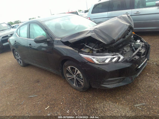2022 NISSAN SENTRA SV VIN: 3N1AB8CV1NY289720