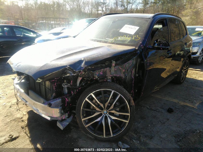 2022 BMW X5 XDRIVE40I VIN: 5UXCR6C03N9L85735