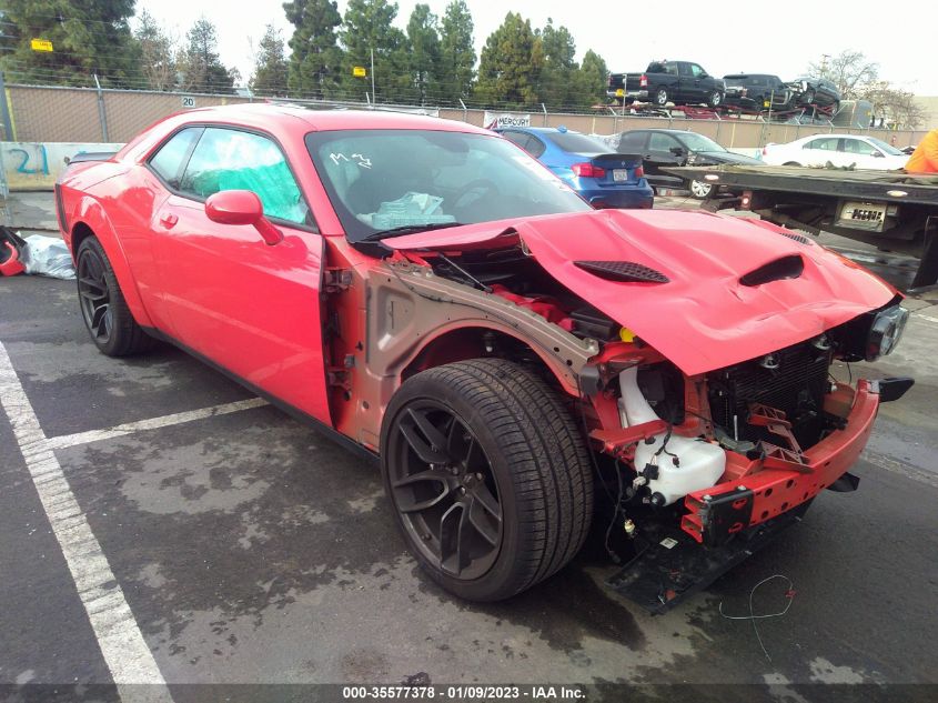 2022 DODGE CHALLENGER R/T SCAT PACK WIDEBODY VIN: 2C3CDZFJ9NH204146