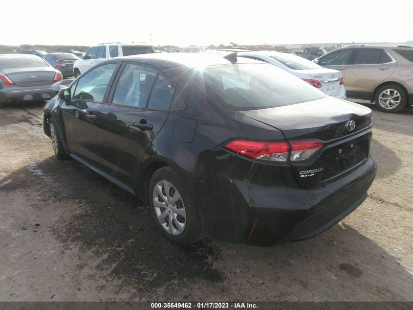 2022 TOYOTA COROLLA LE VIN: 5YFEPMAE6NP292544